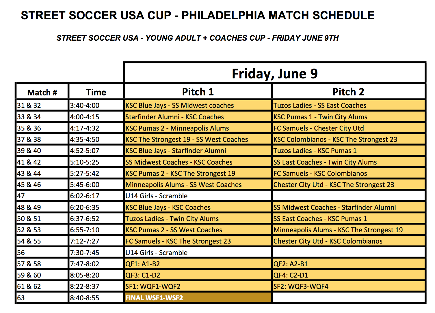 friday-match-schedule-street-soccer-usa