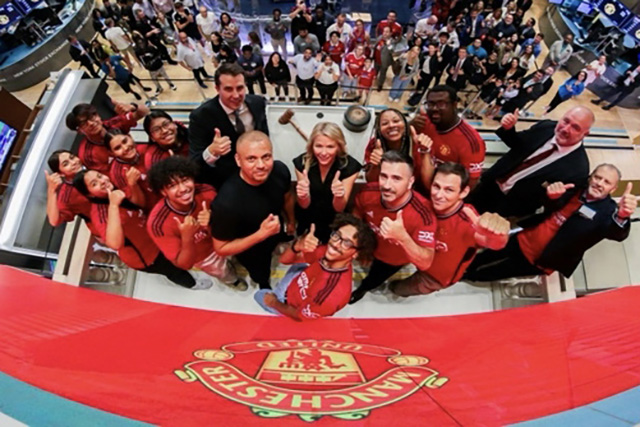 Manchester United takes SSUSA Youth to NY Stock Exchange